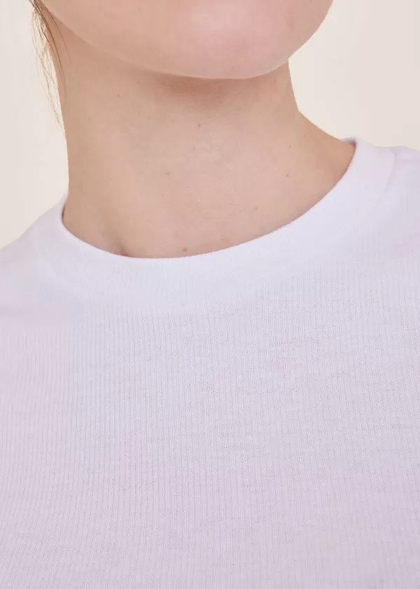 Basic Rib T-Shirt | Vanilia Clearance