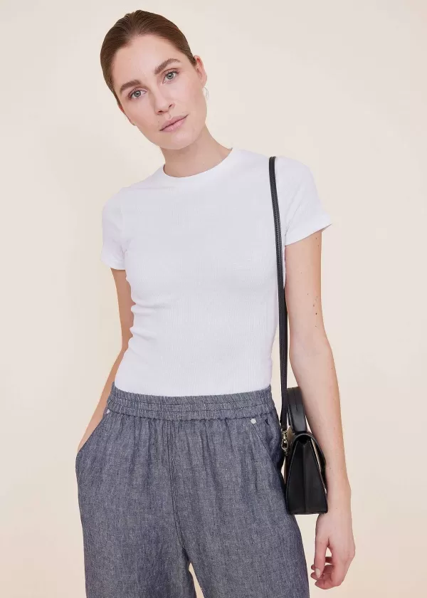 Basic Rib T-Shirt | Vanilia Clearance