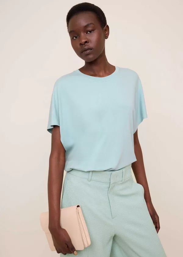 Center Seam Jersey T-Shirt | Vanilia Cheap