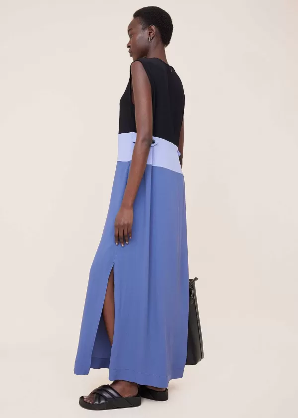 Colour Blocking Maxi-Jurk | Vanilia Sale
