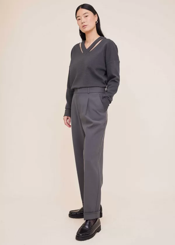 Cut-Out Trui Met V-Hals | Vanilia New