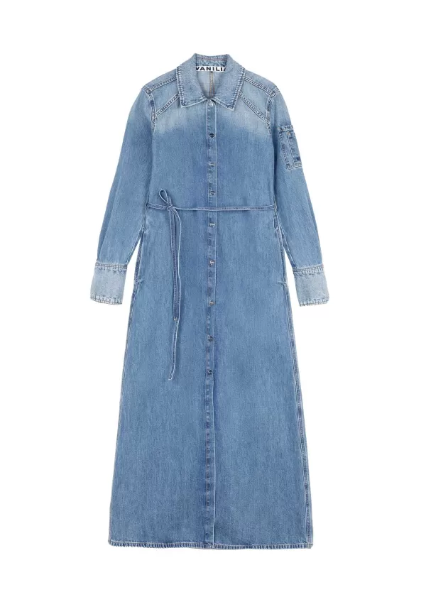 Denim Midi Jurk | Vanilia Store