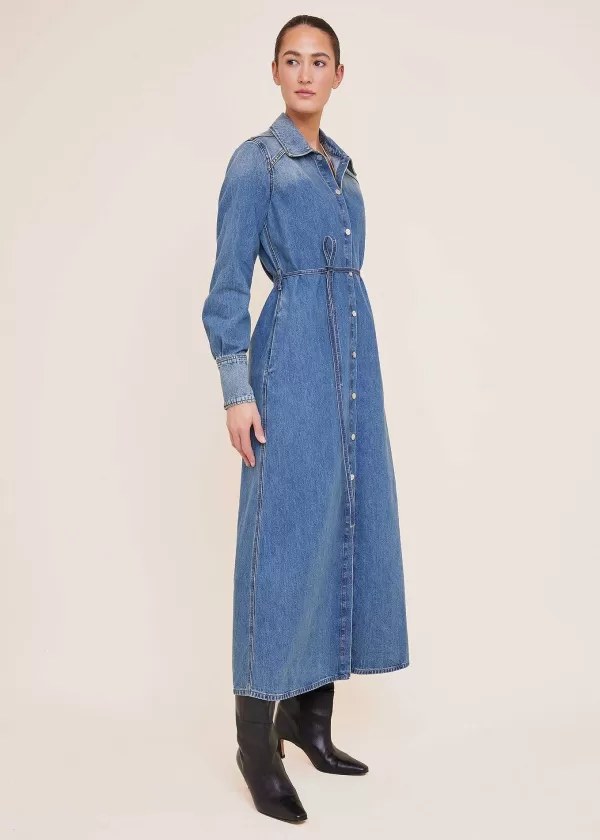 Denim Midi Jurk | Vanilia Store