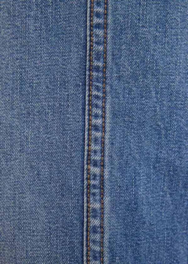 Denim Midi Rok | Vanilia Fashion