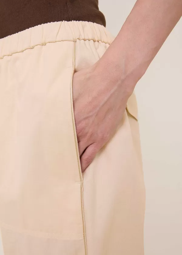Drawstring Cotton Jogger | Vanilia Sale