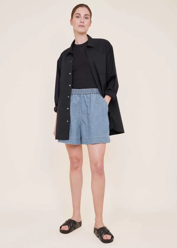 Flowy Chambray Short | Vanilia Cheap