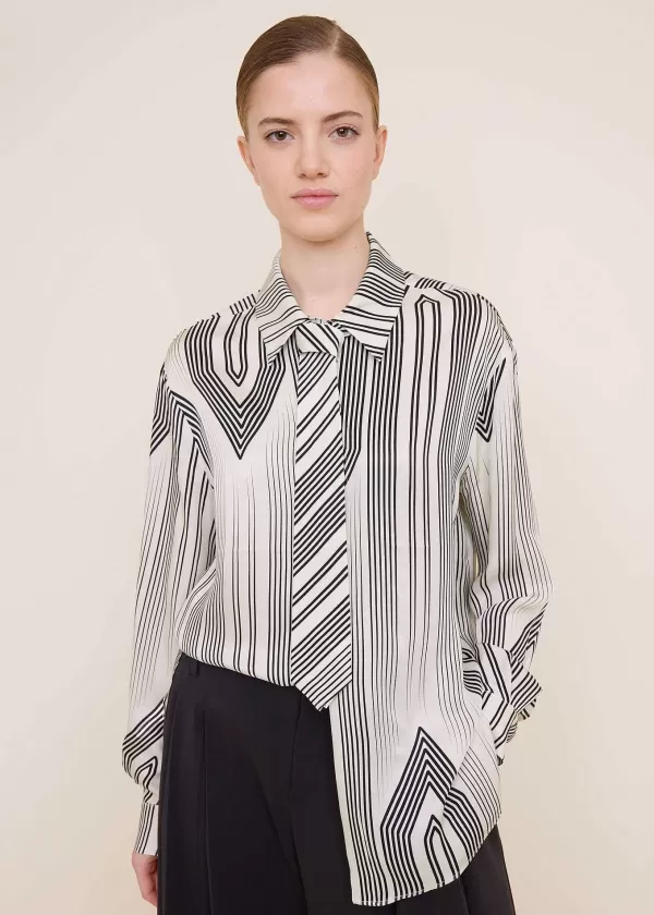 Graphic Viscose Tie | Vanilia Flash Sale