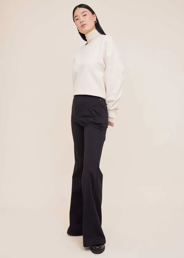 Hightech Flaired Broek | Vanilia Best Sale