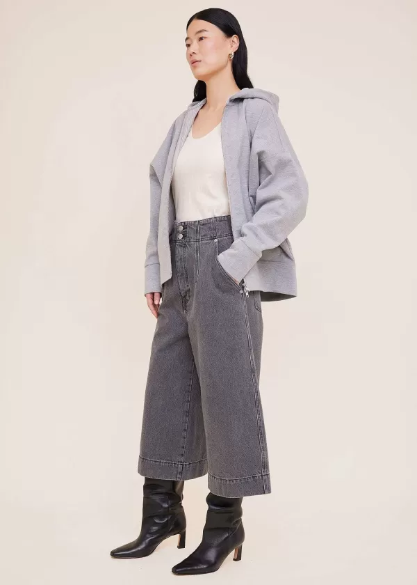 Katoenen Hoody Met Rits | Vanilia Discount