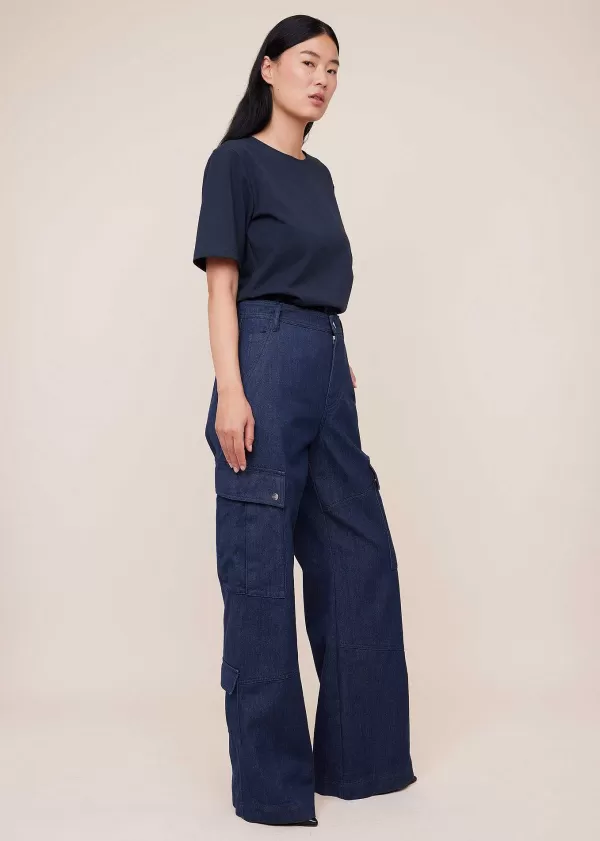 Katoenen Top Met Ronde Hals | Vanilia Outlet