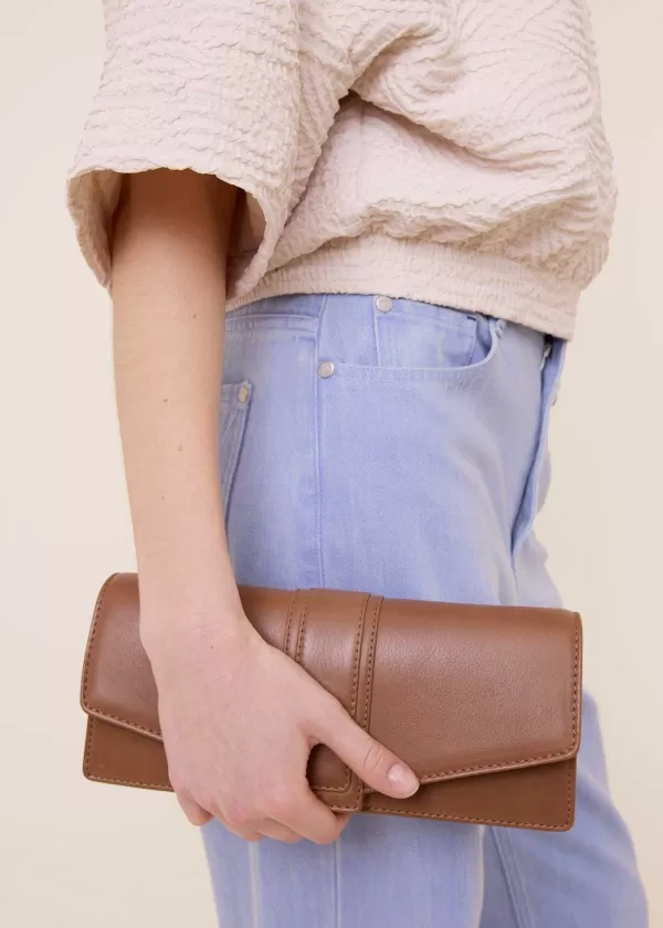 Leather Cross Body Clutch | Vanilia Best