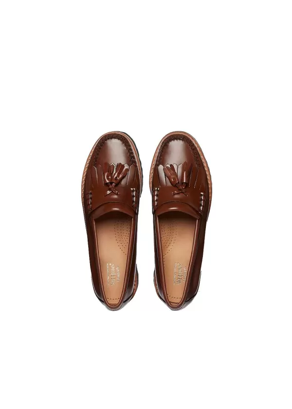 Leren Platform Loafers | Vanilia Flash Sale