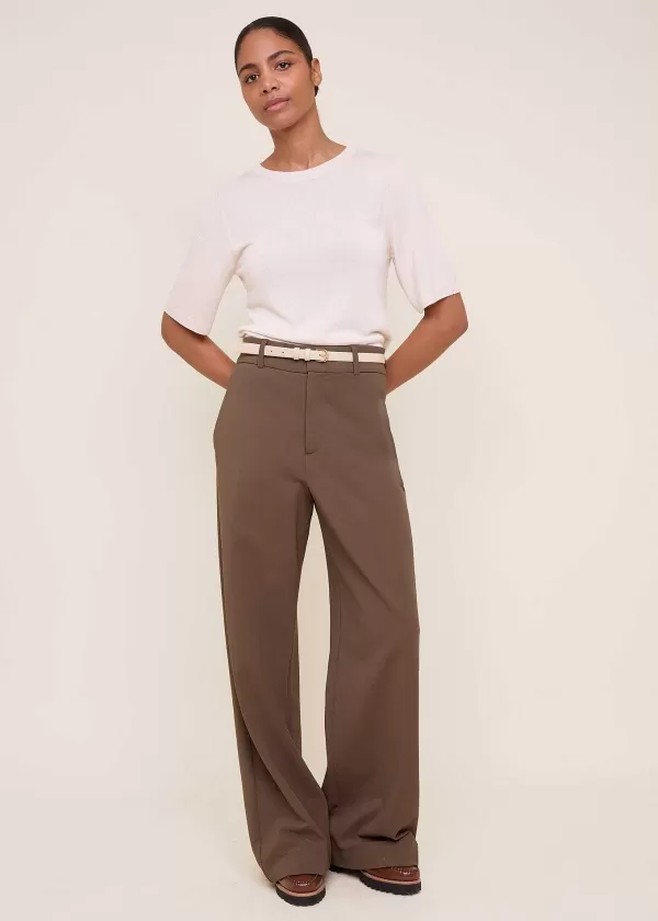 Linnen Knit Short Sleeve | Vanilia Hot