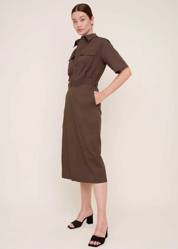 Open Back Tencel Dress | Vanilia Fashion