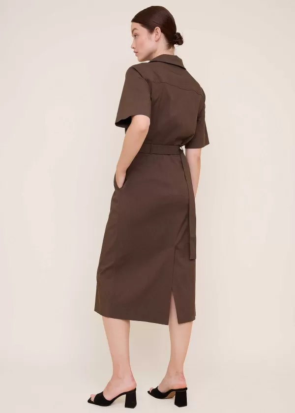 Open Back Tencel Dress | Vanilia Fashion