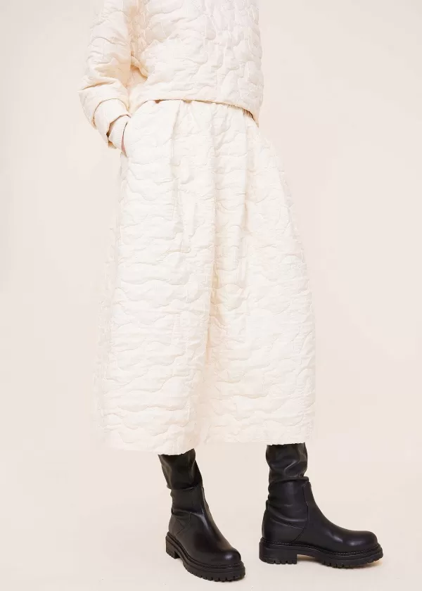 Padded Midi Rok | Vanilia Hot