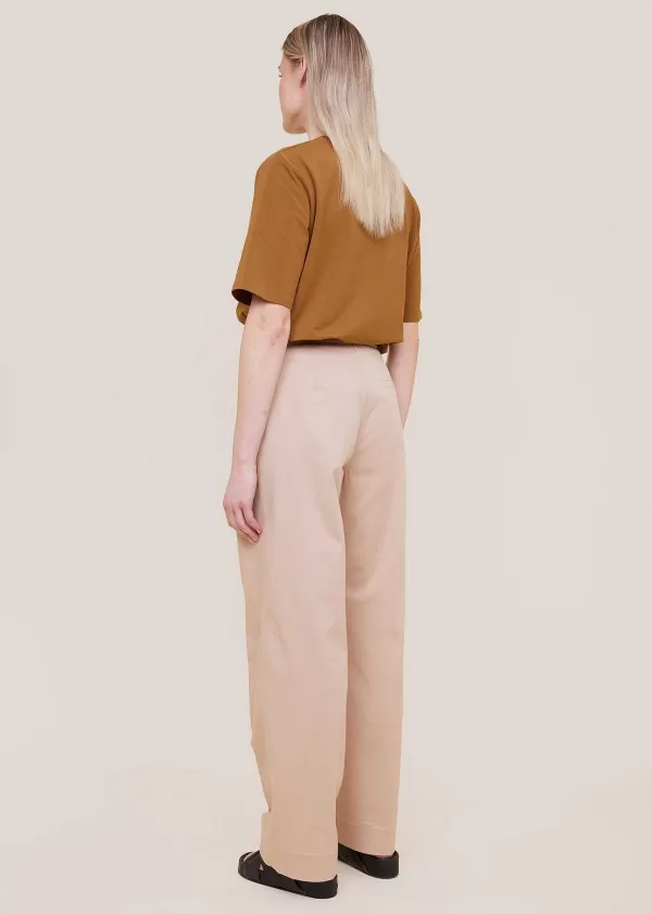 Pleated Twill Trousers | Vanilia Online