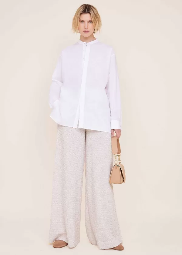 Poplin Blouse Met Manchetten | Vanilia Cheap