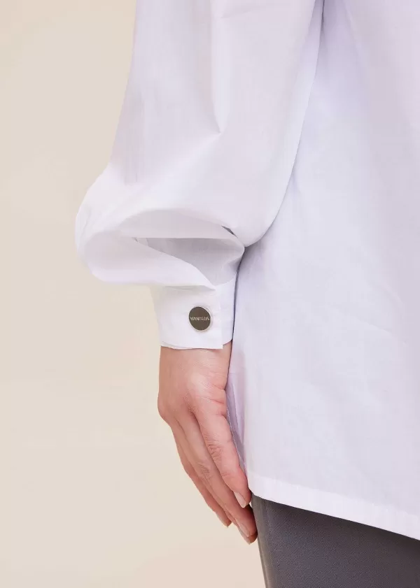Poplin Blouse Met Rits | Vanilia Best