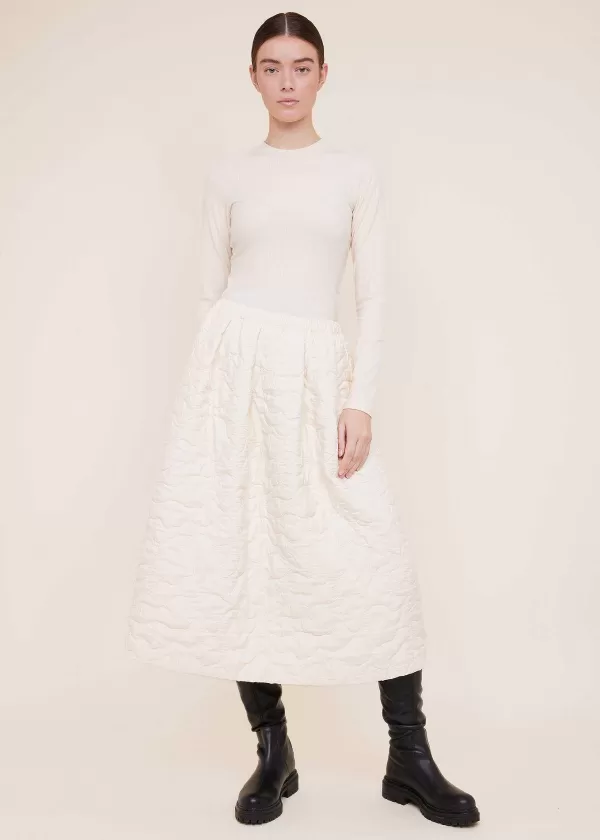 Rib Top Met Ronde Hals | Vanilia Store