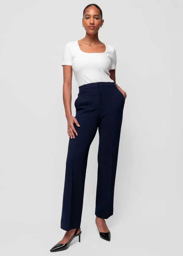 Rib Top Met Vierkante Hals | Vanilia Flash Sale