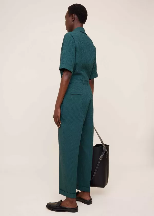 Shortsleeve Waffle Jumpsuit | Vanilia Discount