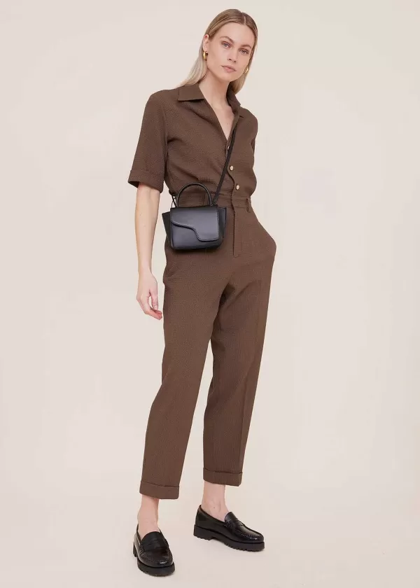 Shortsleeve Waffle Jumpsuit | Vanilia Sale