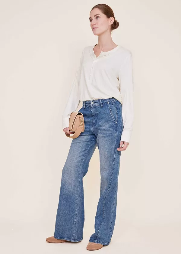 Side Panel Jeans | Vanilia Flash Sale