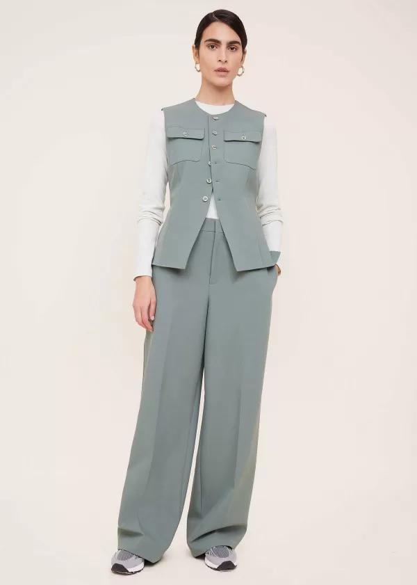 Single Button Gilet | Vanilia Best