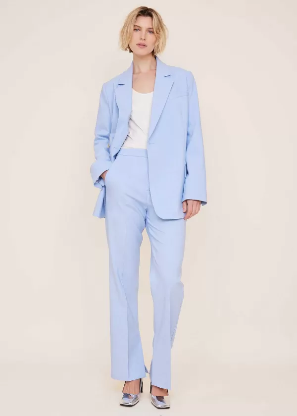 Straight Leg Broek Met Split | Vanilia Cheap