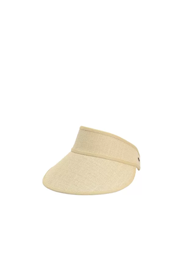Straw Visor Cap | Vanilia Outlet
