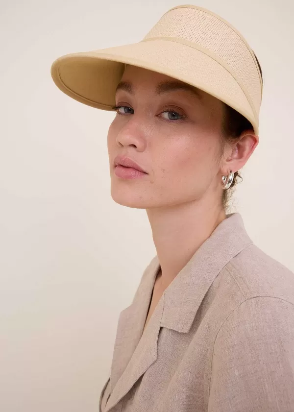 Straw Visor Cap | Vanilia Outlet