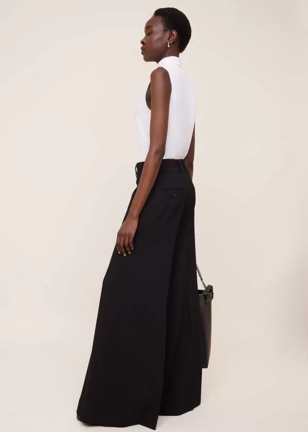 Tailored Waffle Wide Flair | Vanilia Store