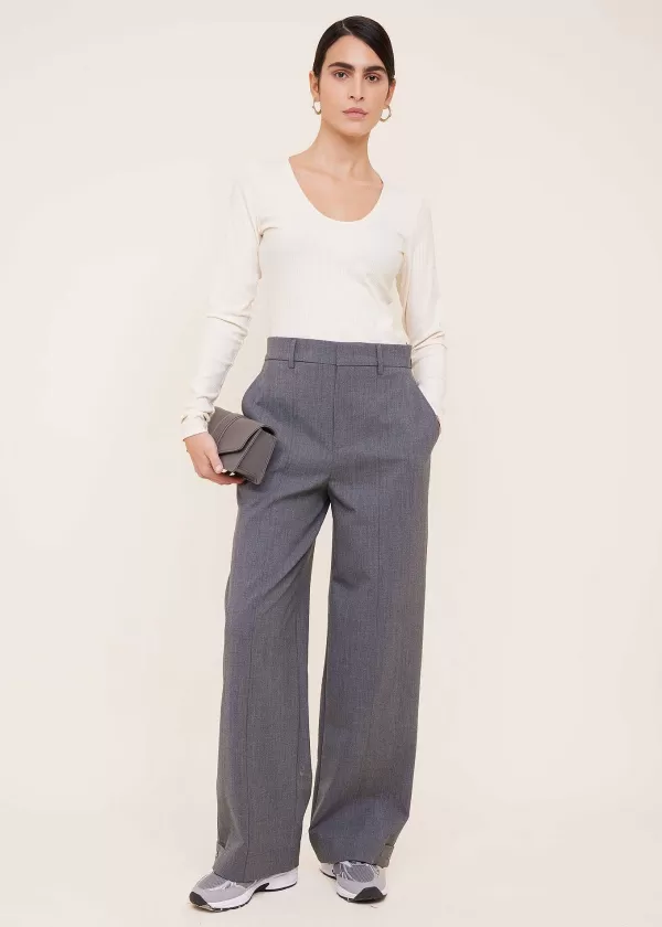 Tricot Rib Top Longsleeve | Vanilia Best Sale