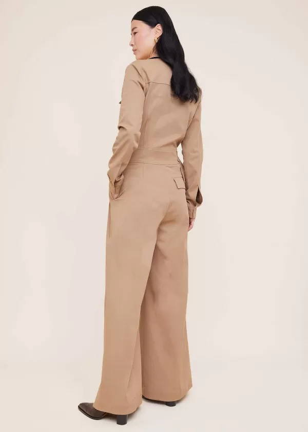 Twill Jumpsuit Wide Leg | Vanilia Store