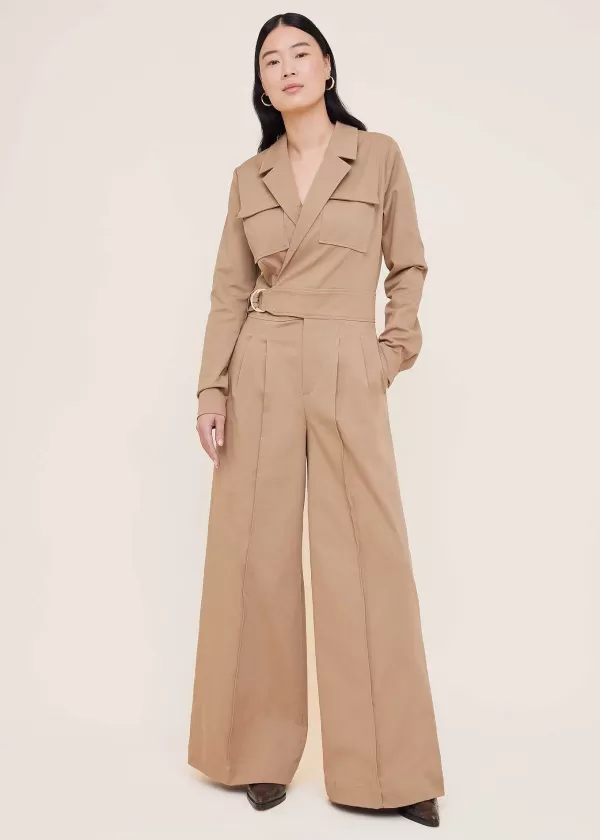 Twill Jumpsuit Wide Leg | Vanilia Store