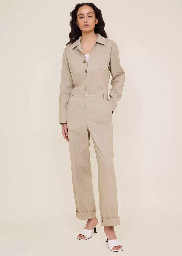 Utility Cotton Boilersuit | Vanilia Cheap