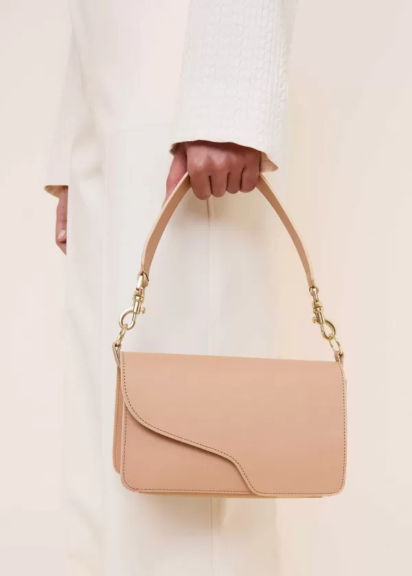 Vacchetta Leren Schoudertas | Vanilia Outlet