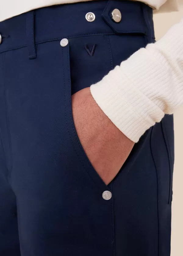 Verstelbare Katoenen Broek | Vanilia Sale