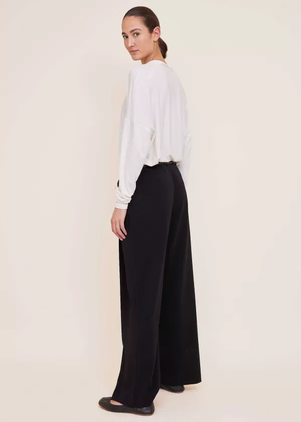 Viscose Top Met Diepe V-Hals | Vanilia Fashion