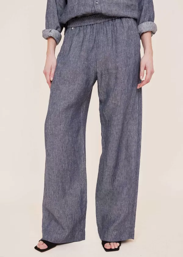 Wide Linen Trousers | Vanilia Best Sale