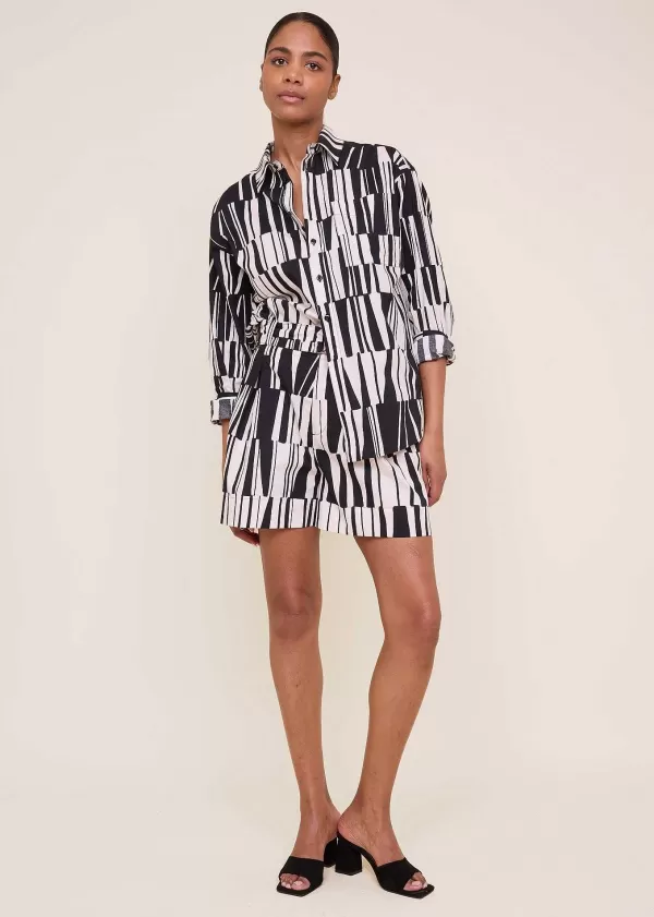 Wide Print Blouse | Vanilia Outlet