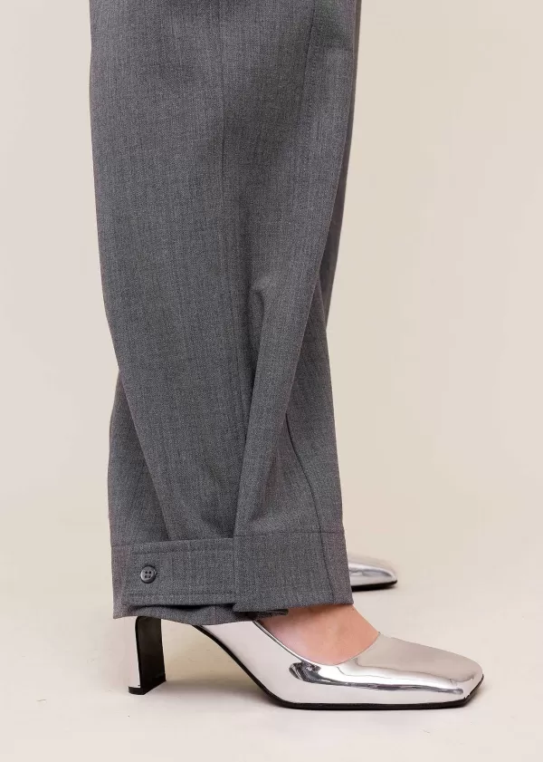 Wollen Broek Tailored Wide Leg | Vanilia Cheap
